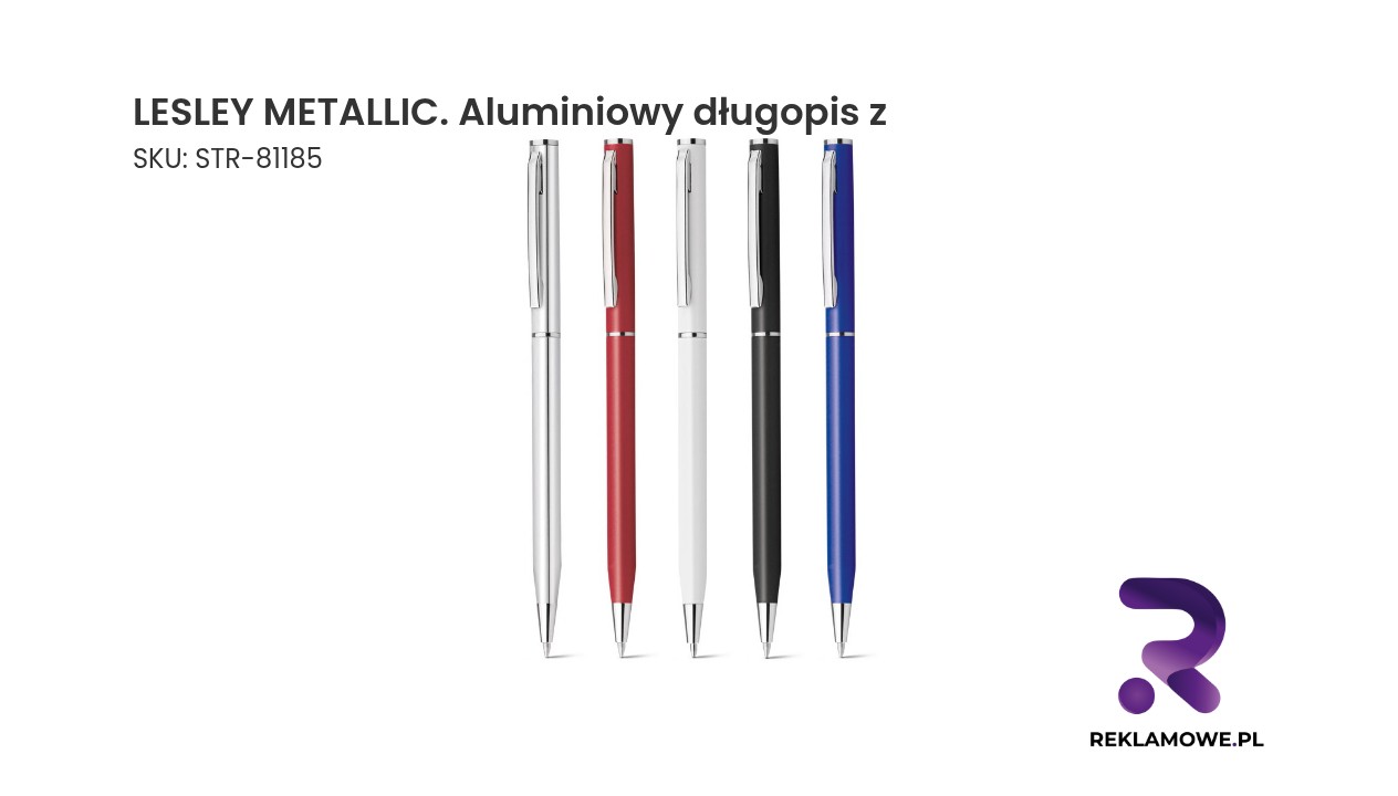 Aluminiowy długopis Lesley Metallic
