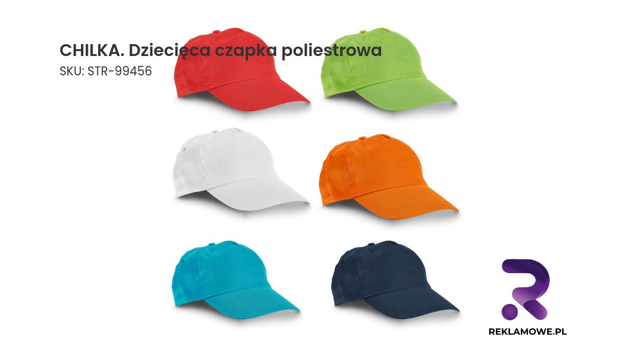 CHILKA. Dziecięca czapka poliestrowa CHILKA dziecięca czapka poliestrowa