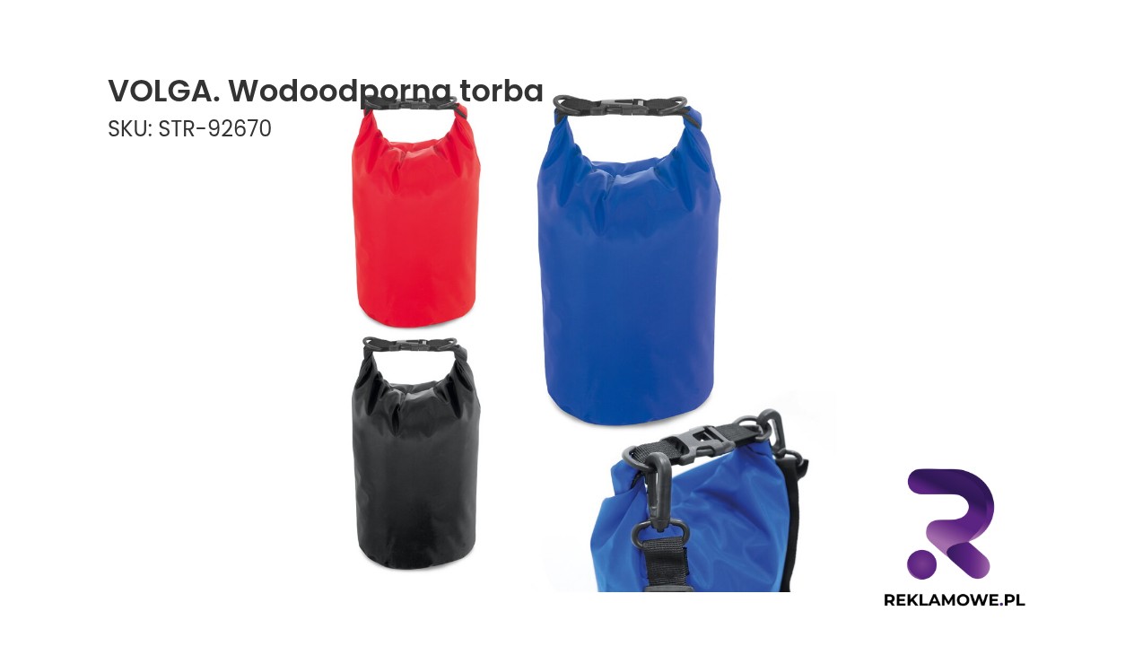 VOLGA. Wodoodporna torba VOLGA wodoodporna torba na zdjęciu produktu