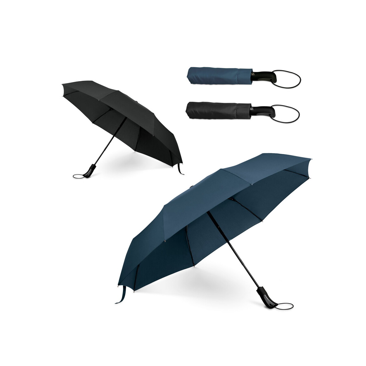 CAMPANELA. Parasol z materiału pongee 190T z automatycznym otwieraniem i zamykaniem 99151_set