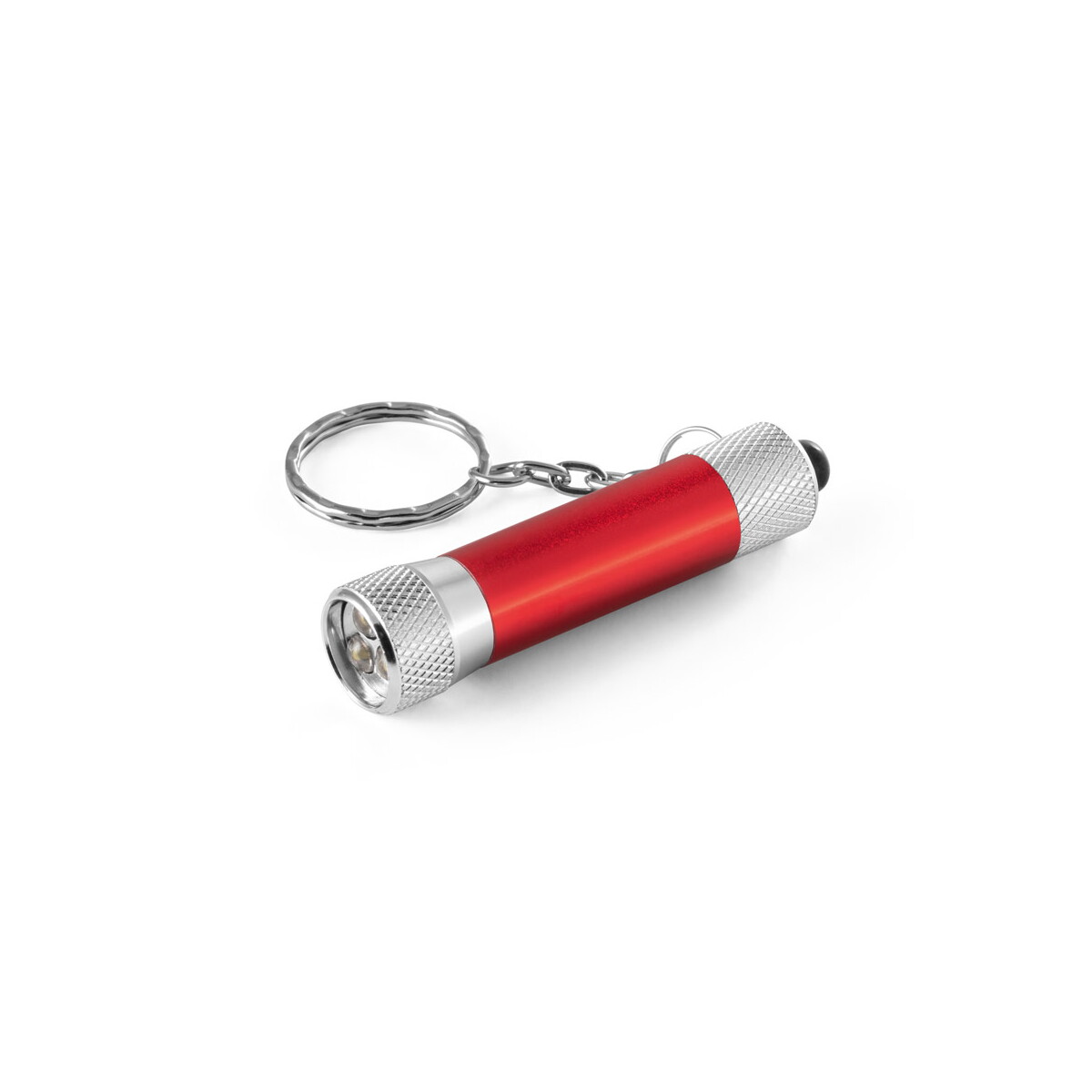 LERGAN. Aluminiowy brelok z latarką 3 LED 93141_set