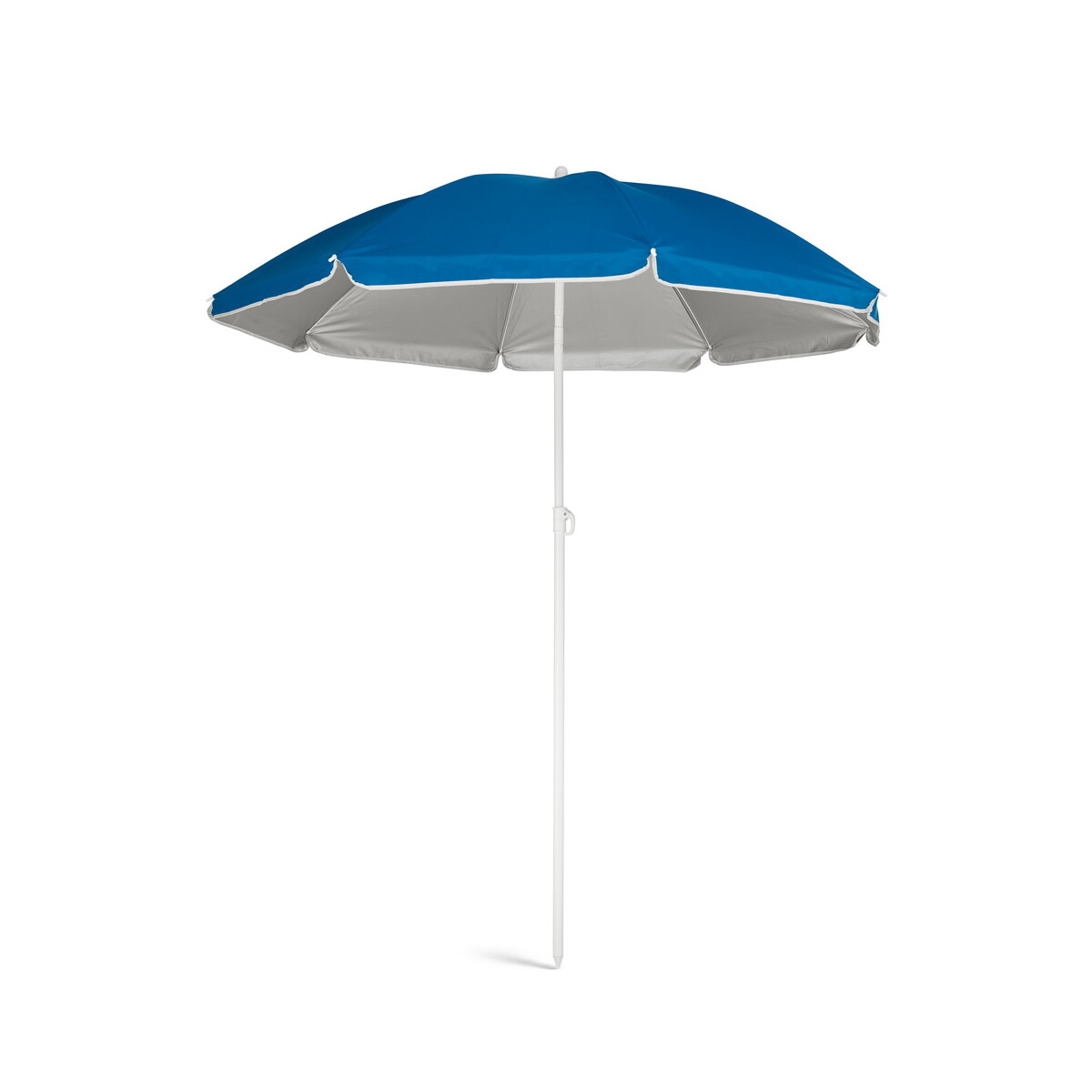 PARANA. Odchylany parasol plażowy 210T ze srebrną podszewką 98320_set